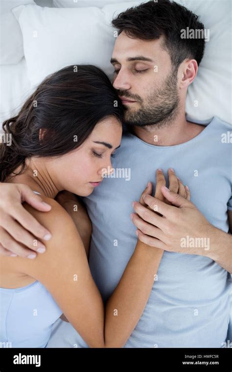 sleeping couple pics|6,636 Couple In Bed Sleeping Stock Photos & High.